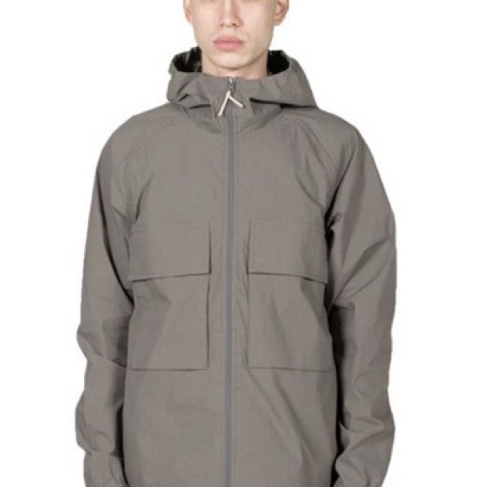 NATIVE NORTH HOODED PAPER JACKET
